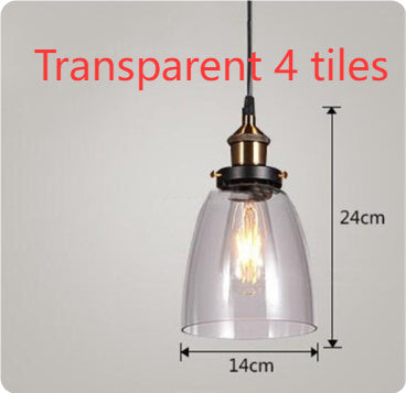 Glass Nordic Bedroom Chandelier
