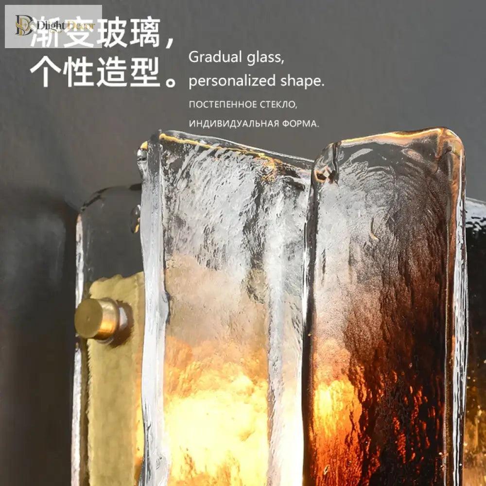 Nordic Modern Copper Wall Sconce | Bedroom Home Lighting