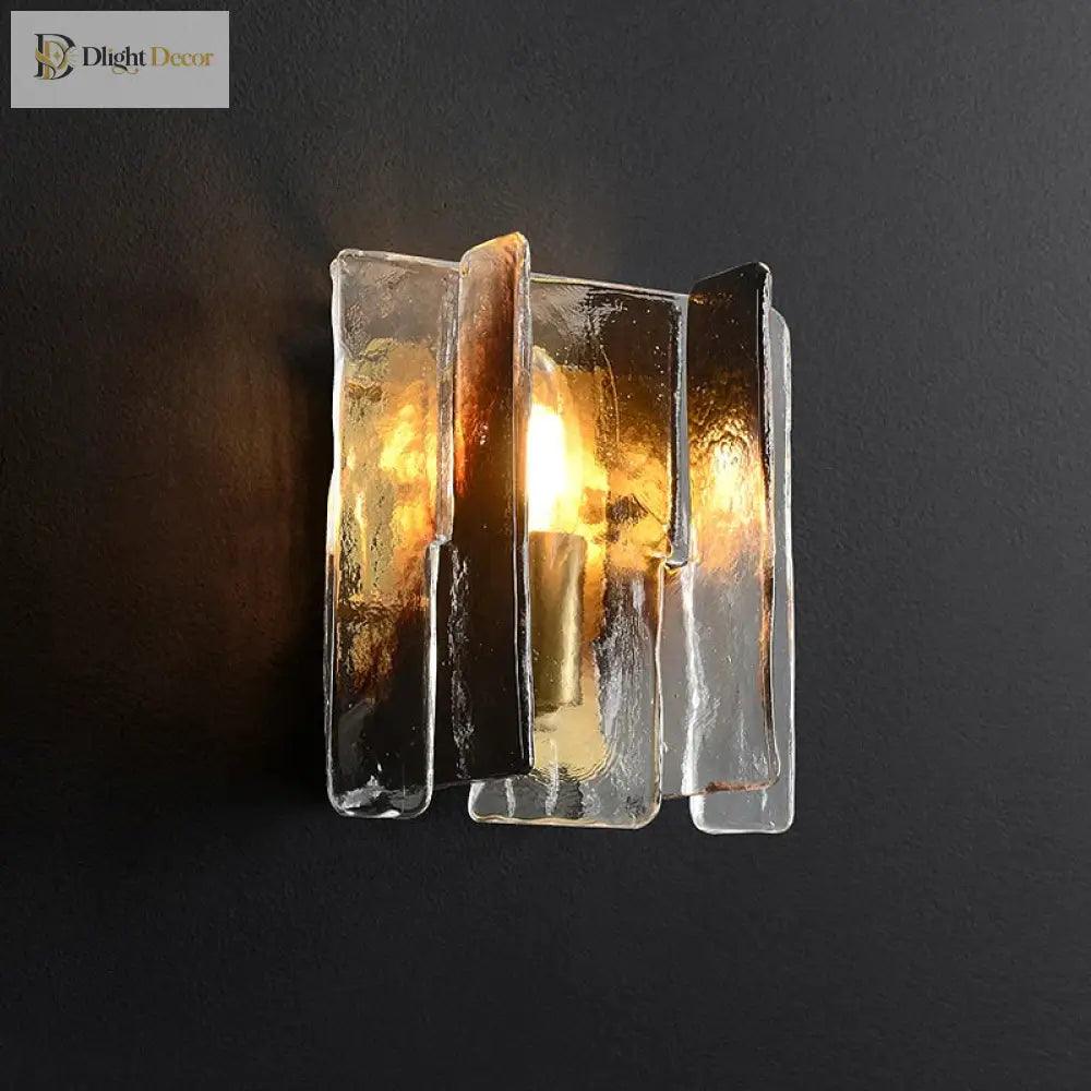 Nordic Modern Copper Wall Sconce | Bedroom Home Lighting