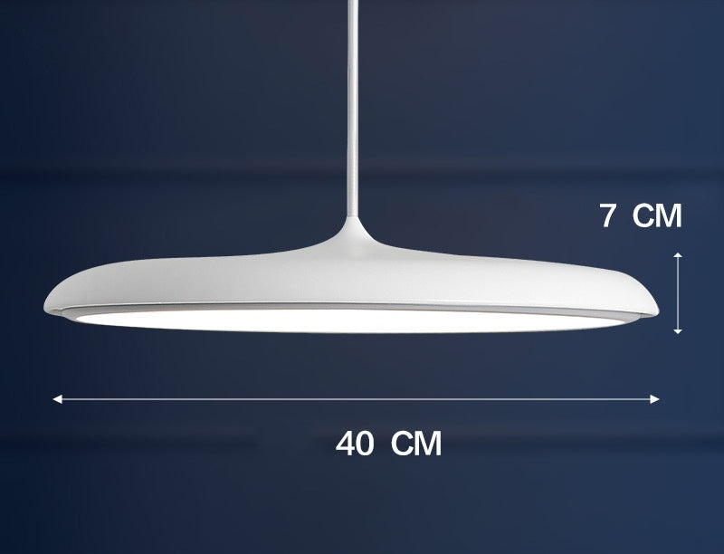 Iron LED Chandelier Rose Gold 45cm Tricolor