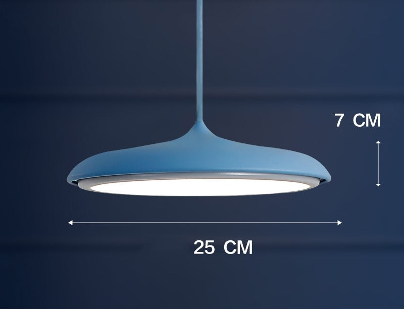 Iron LED Chandelier Rose Gold 45cm Tricolor