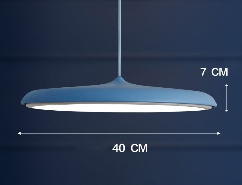 Iron LED Chandelier Rose Gold 45cm Tricolor