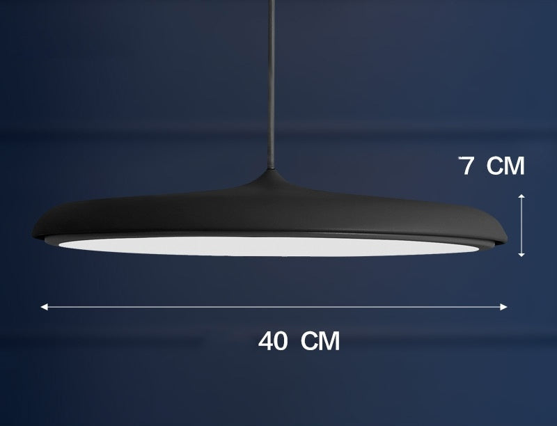 Iron LED Chandelier Rose Gold 45cm Tricolor