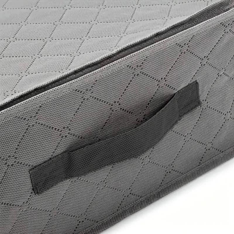 Nordic Quilt Bag Clothes Storage Box Under Bed Storage