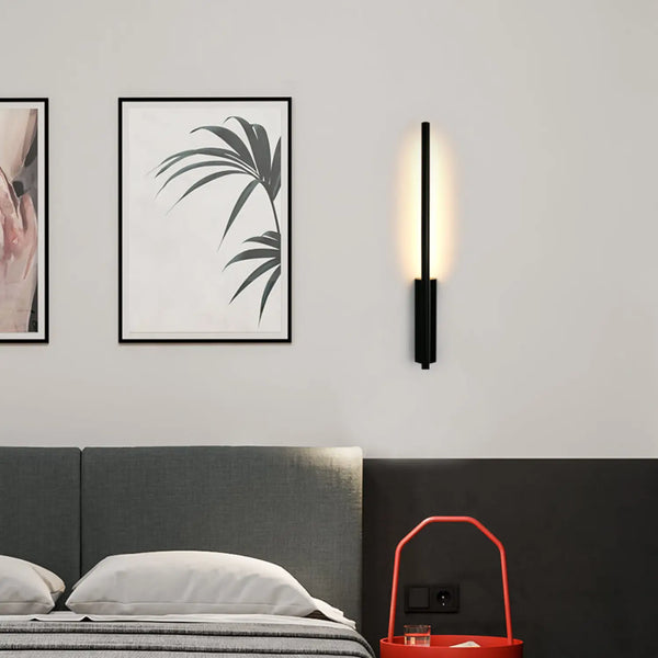 Nordic Style Wall Lamps for Living Room with Elegant Golden Lines