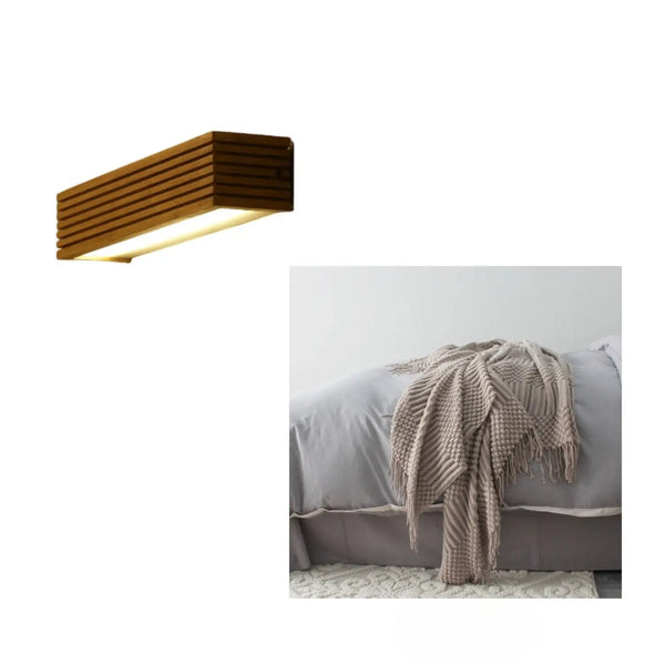 Nordic Wall Lamp Fixture for Creative Bedroom and Bedside Lighting