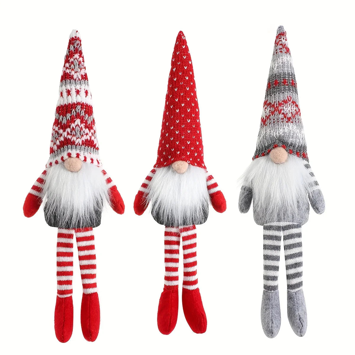 Nordic Wooden Faceless Christmas Decorations