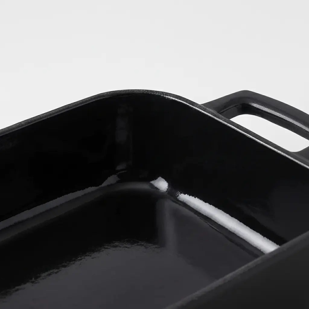 Enameled Cast Iron Roasting Pan, 12x8