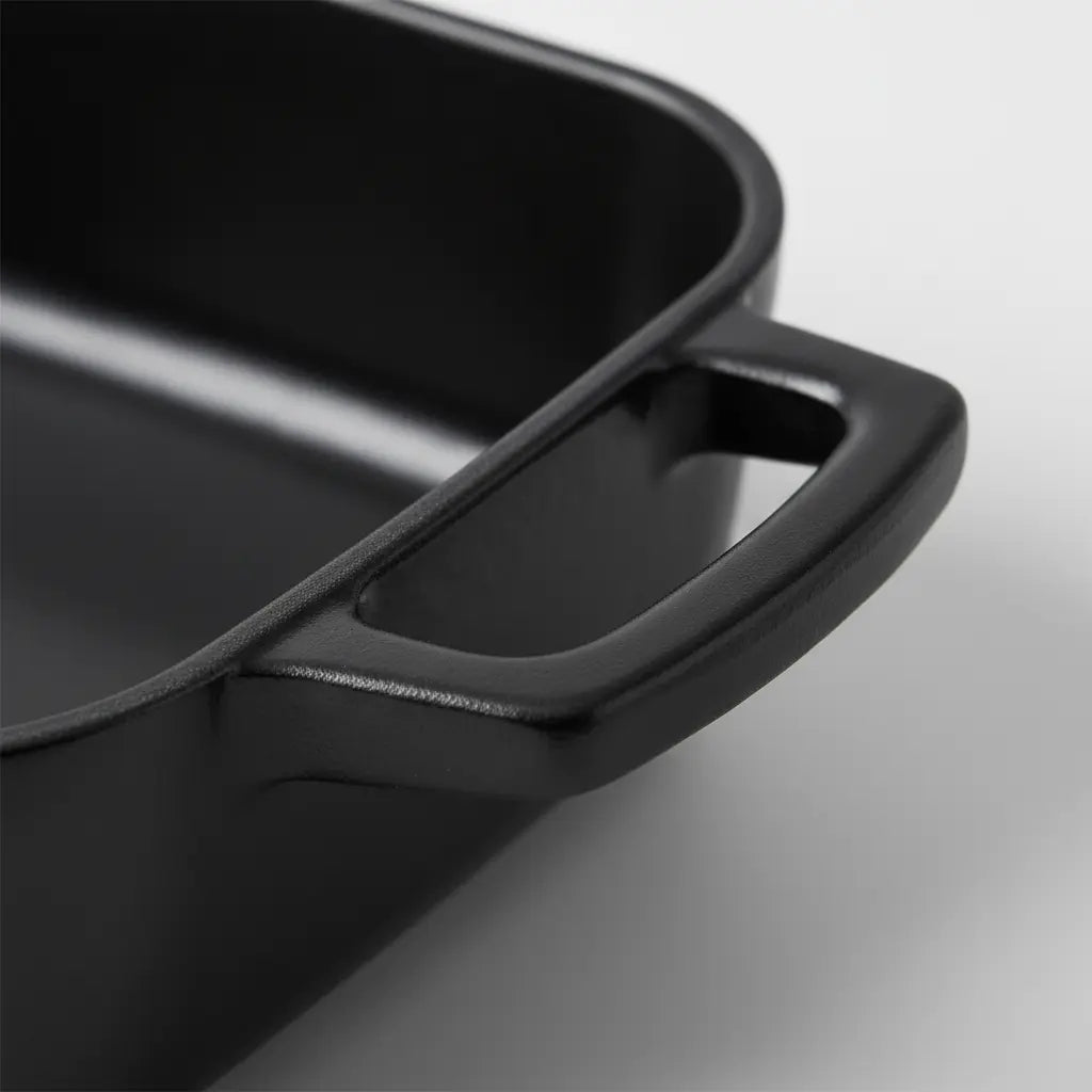 Enameled Cast Iron Roasting Pan, 12x8