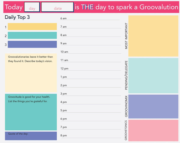 Daily Creativity Management Notepad Set - Gifts for You 'n Me