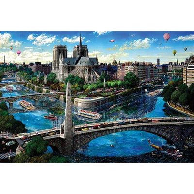 Alexander Chen - Notre Dame (FB) (UNFRAMED)