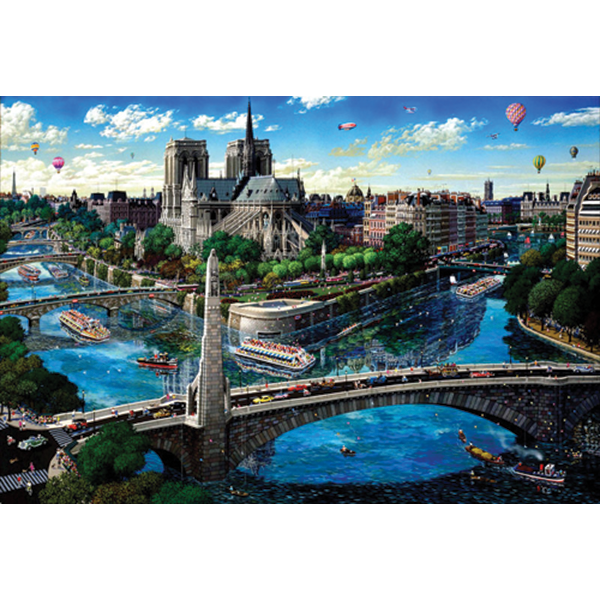 Alexander Chen - Notre Dame (FB) (UNFRAMED)