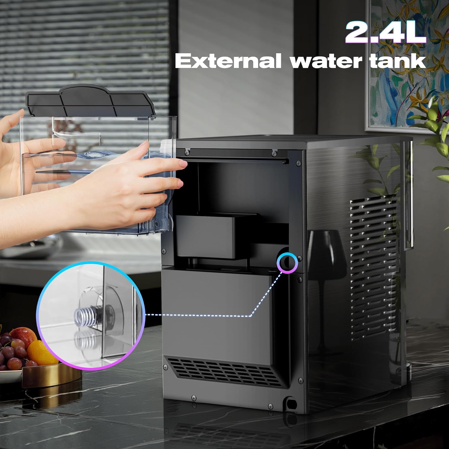Nugget Ice Makers ,Pebble Ice Maker  Z5820DN Kismile