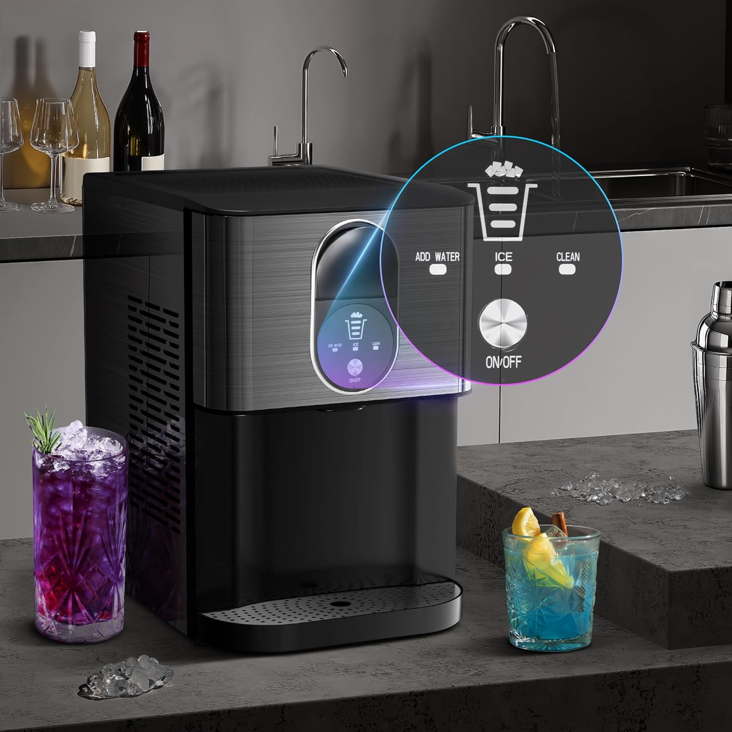 Nugget Ice Makers ,Pebble Ice Maker  Z5820DN Kismile
