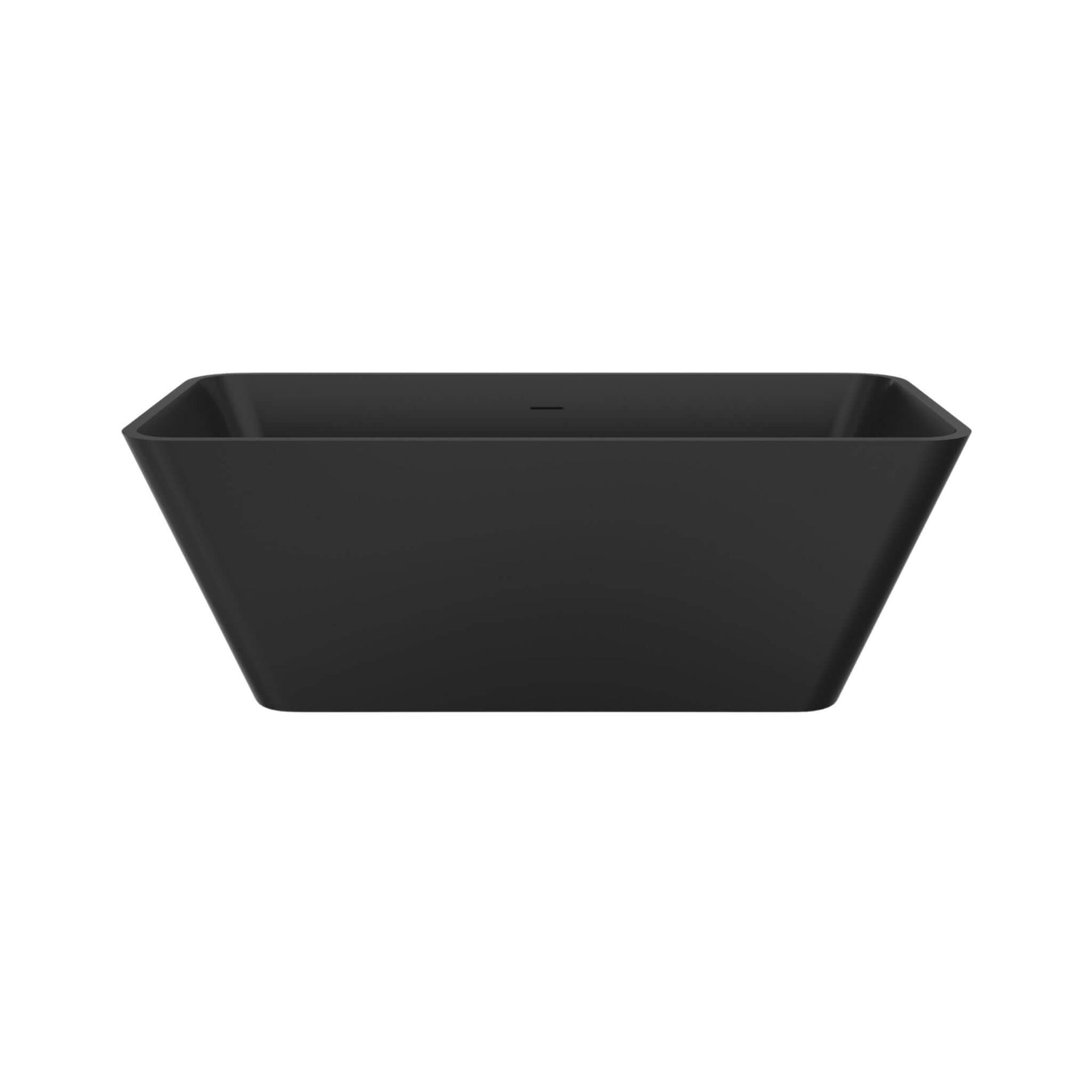 Cascade 67-Inch Luxury Freestanding Solid Surface Soaking Bathtub (SAK51920)