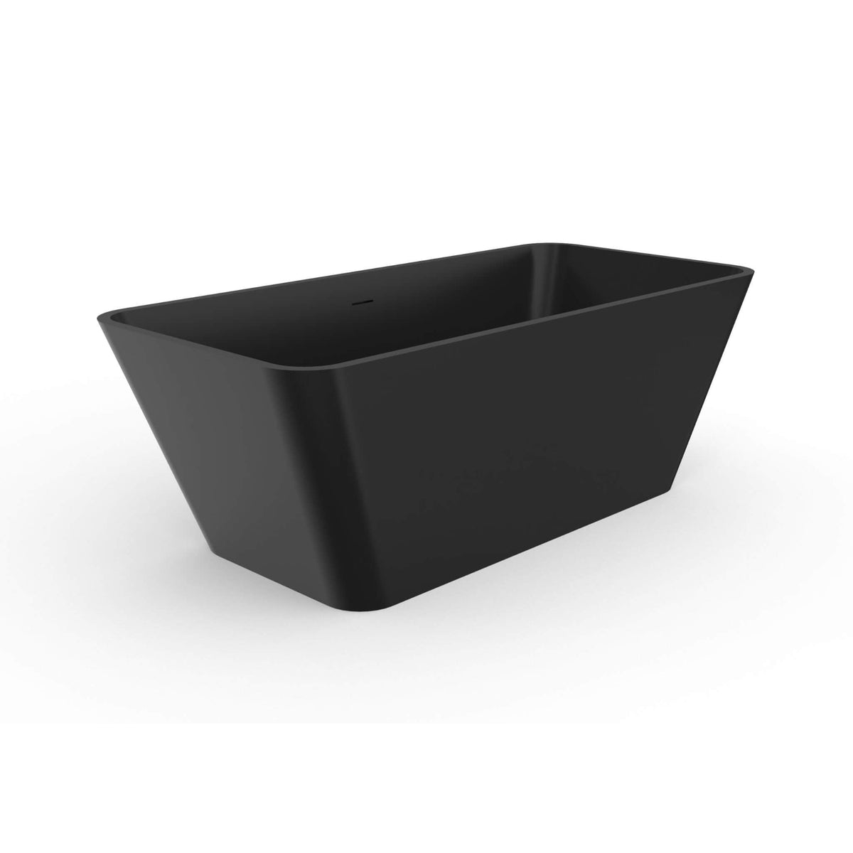 Cascade 67-Inch Luxury Freestanding Solid Surface Soaking Bathtub (SAK51920)