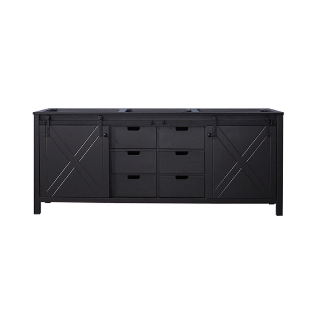 80-Inch Fully Assembled Double Bath Vanity With Soft Close Cabinets [No Countertop] (SAK53904)