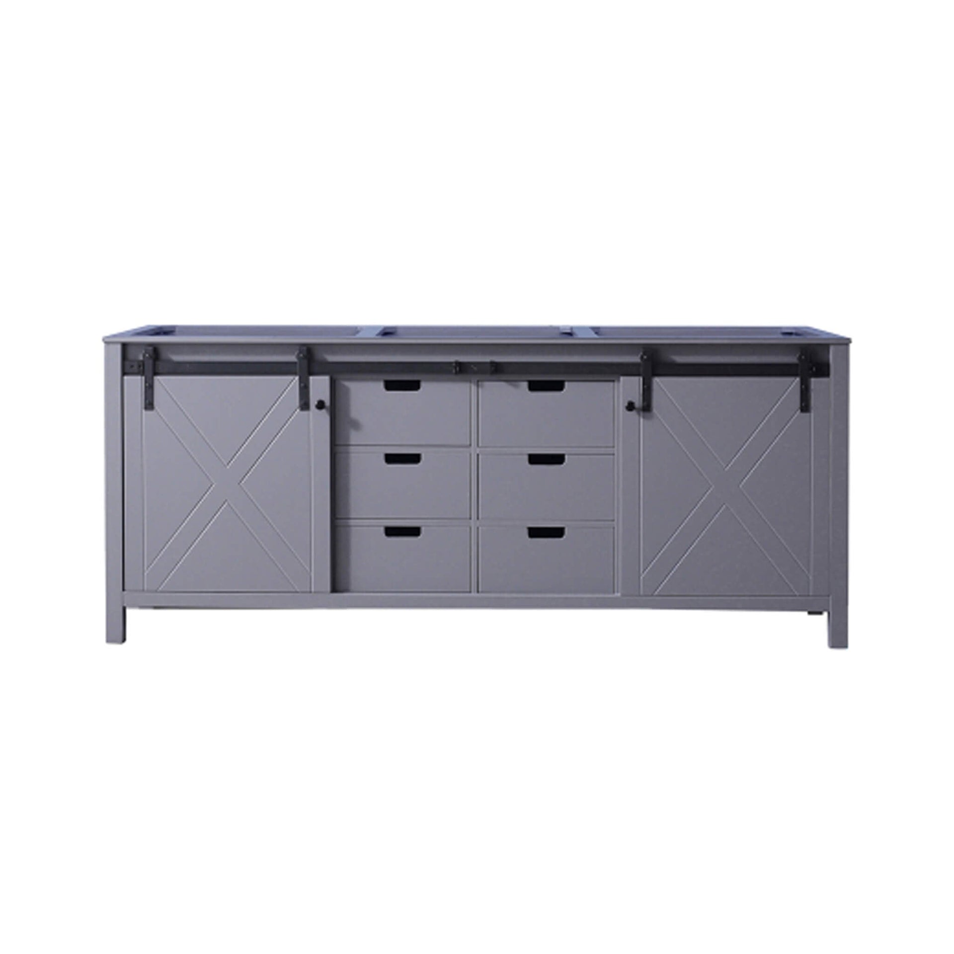 80-Inch Fully Assembled Double Bath Vanity With Soft Close Cabinets [No Countertop] (SAK53904)