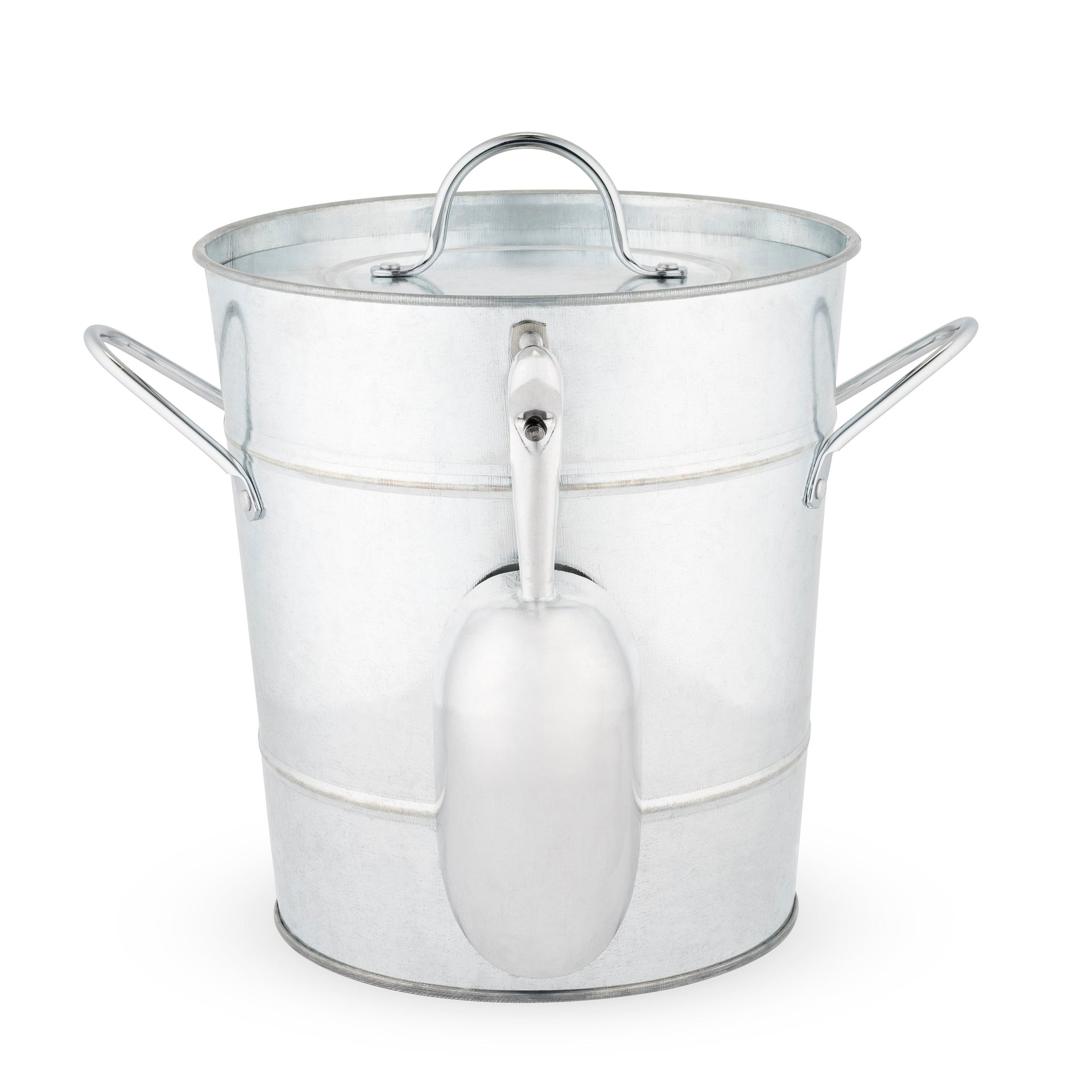 Galvanized Metal Ice Bucket