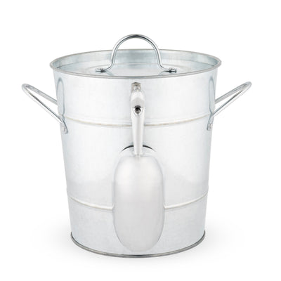 Galvanized Metal Ice Bucket