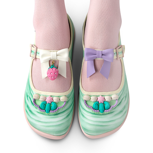 Chocolaticas® BAROQUE CAKE Women's Mary Jane Flat