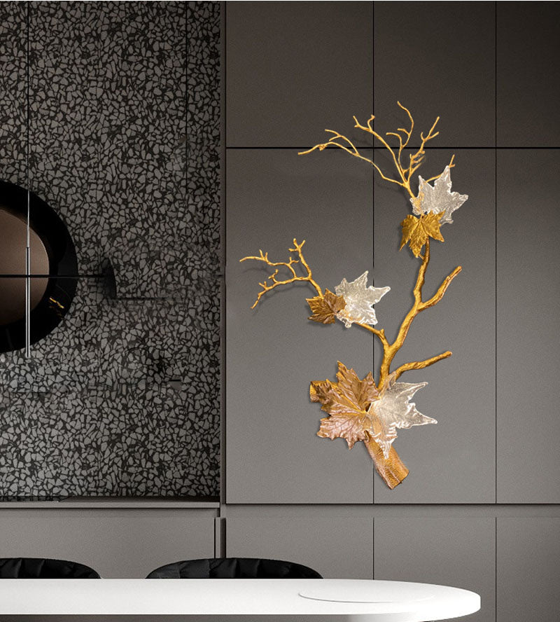 Mable Leaf Wall Sconce