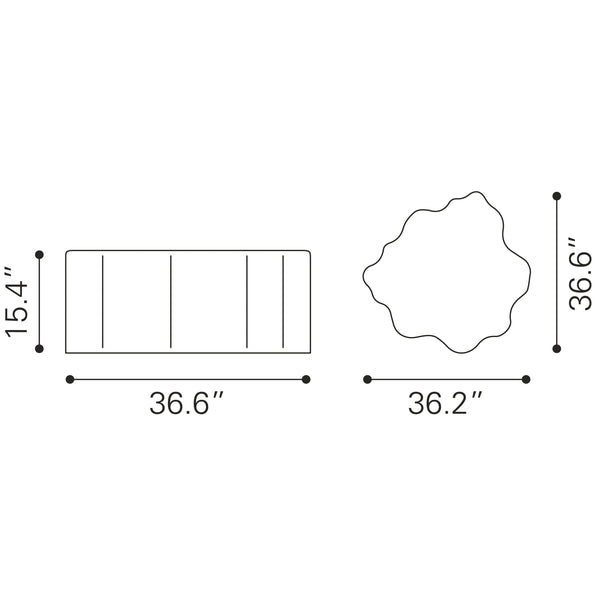 Kortha Coffee Table Antique Silver