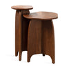 Kanna Wood 2pc Table Set