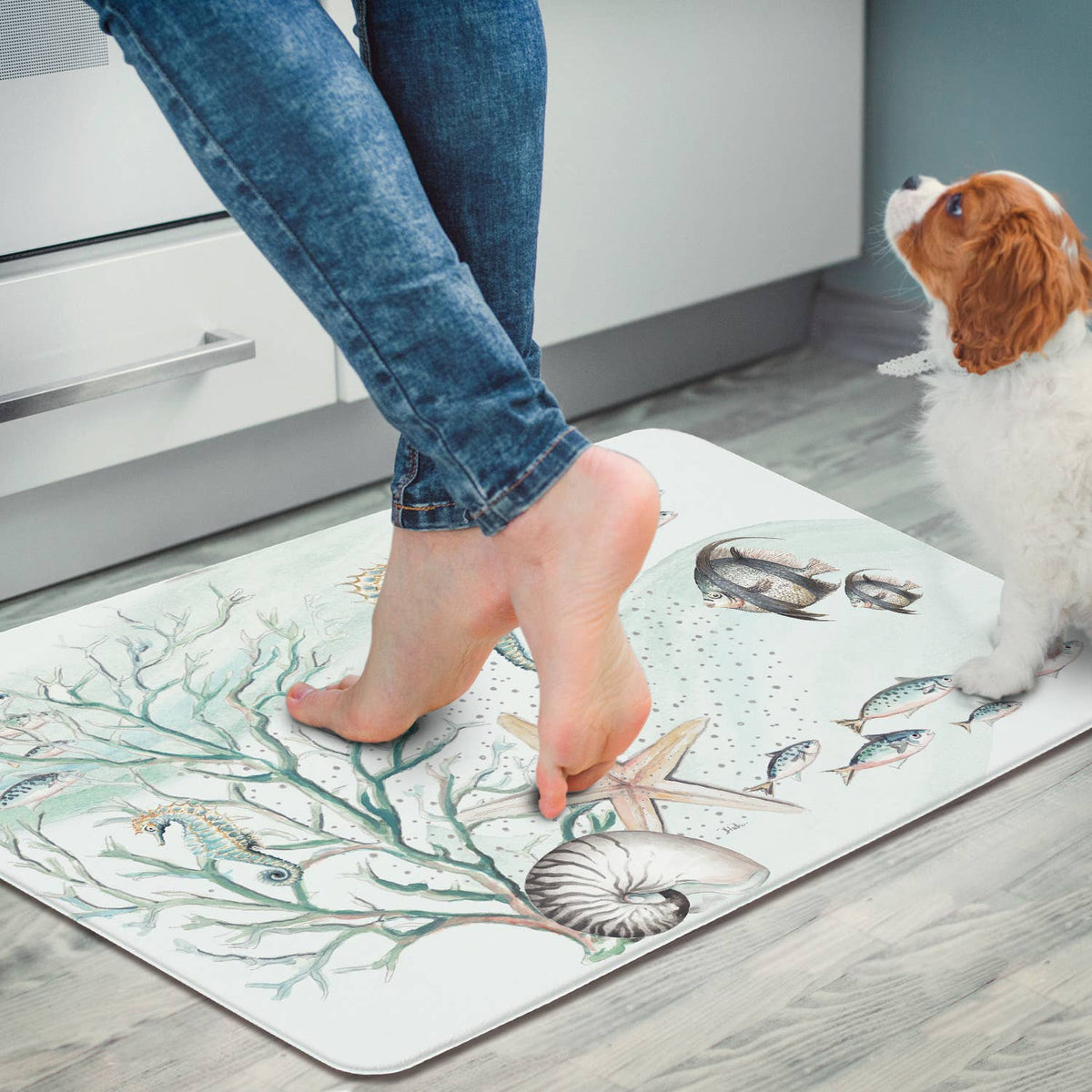 Ocean Treasures Decorative Comfort Floor Mat 30