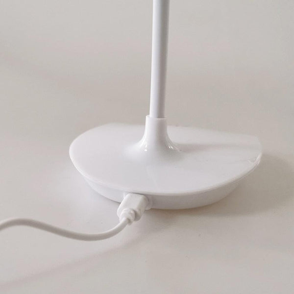 Office Desk LED Table Lamp USB Rechargeable Battery Bright Lamp Eye Care Mini Flex Room Desk Children's Lamp Bedroom Nightstand Decorative Table Lamp Cute Study Lamps for Bedroom Décor