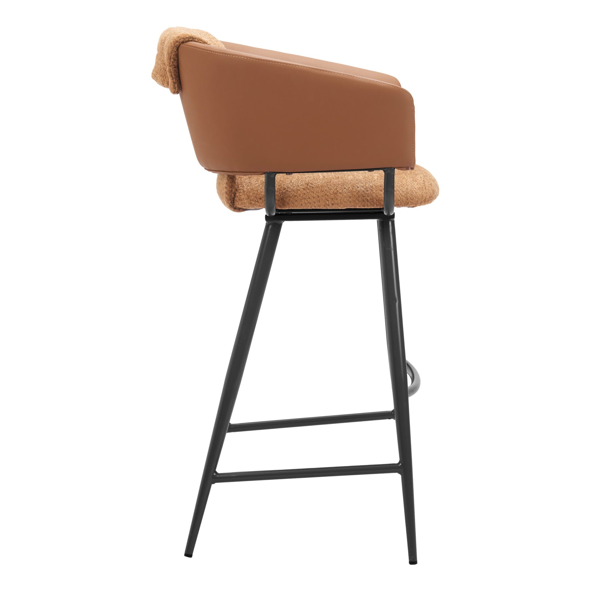 Juno Barstool (Set of 2) Brown