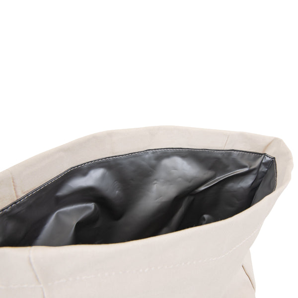 Carmel Roll Top Picnic Backpack Cooler with Utensil Set & Glass Water Bottles Picnic Time Family of Brands