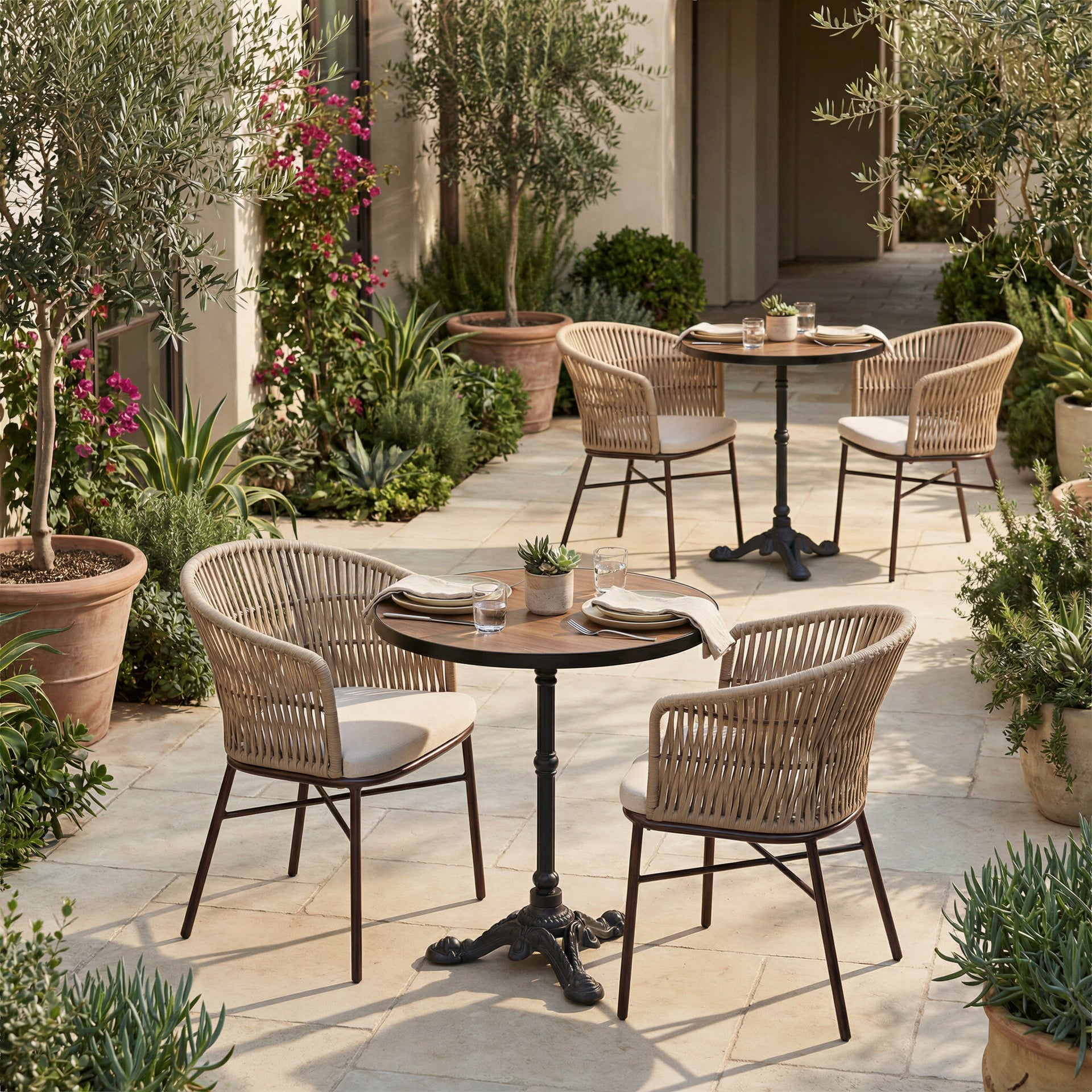 Gazebo Dining Table Walnut