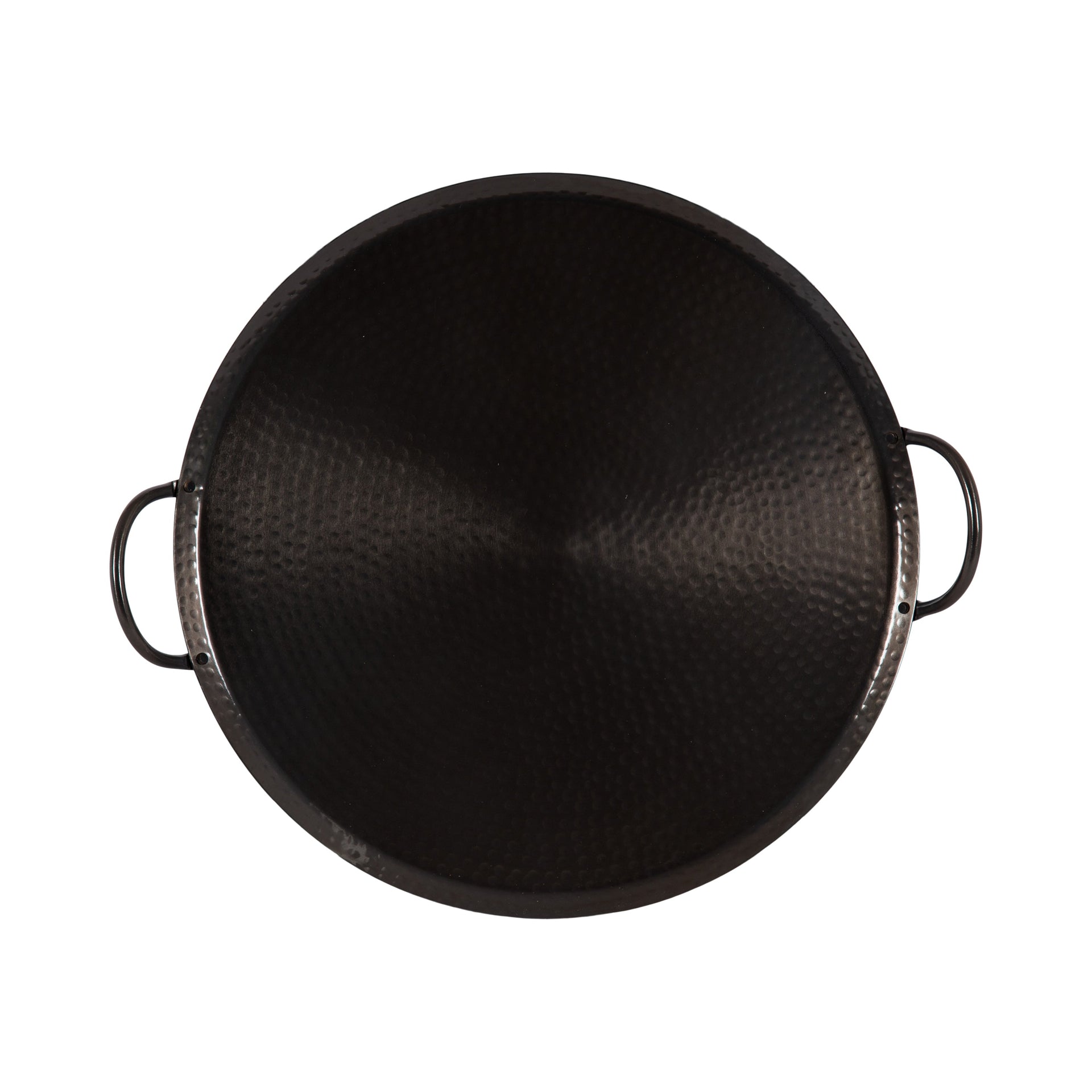 Sanzo Hammered Round Metal Tray
