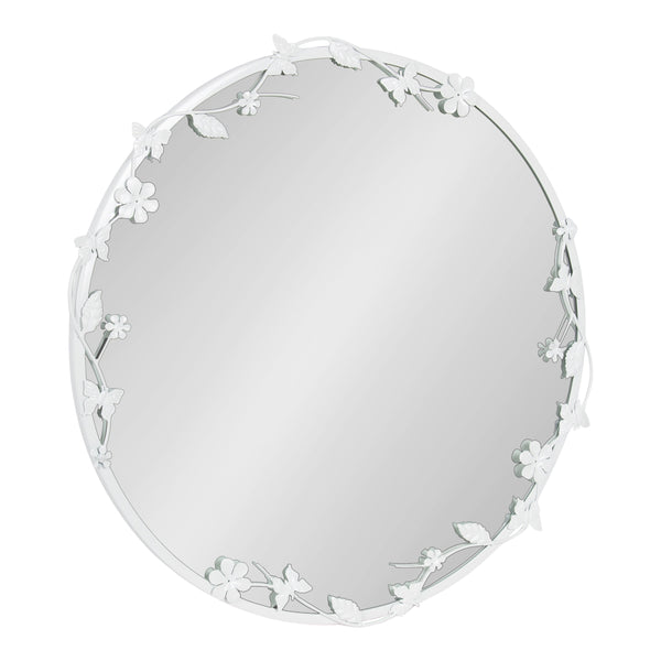 Rosella Floral Wall Mirror Metal
