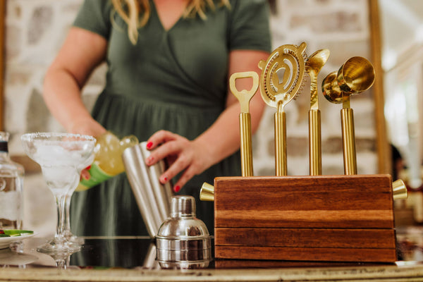 Sidecar 5-Piece Bar Tool Set Picnic Time Family of Brands