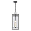 Gladwyn 8.25'' Wide 3-Light Outdoor Pendant - Matte Black