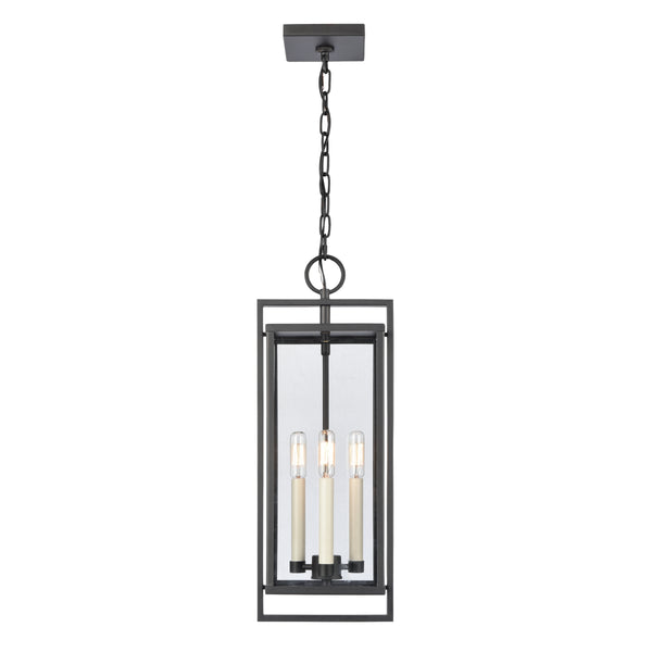 Gladwyn 8.25'' Wide 3-Light Outdoor Pendant - Matte Black