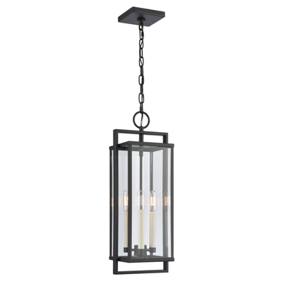 Gladwyn 8.25'' Wide 3-Light Outdoor Pendant - Matte Black