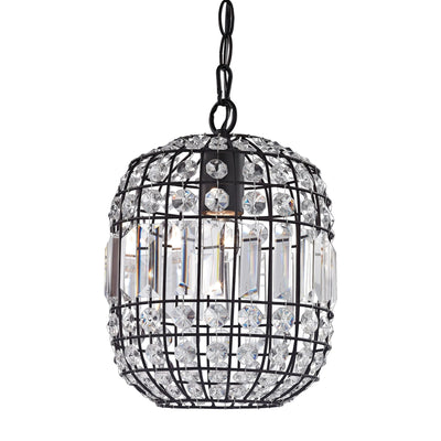 Ifrit 8'' Wide Outdoor Pendant - Dark Bronze