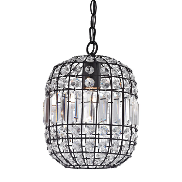 Ifrit 8'' Wide Outdoor Pendant - Dark Bronze