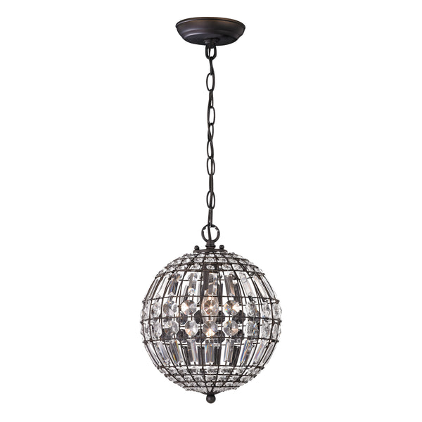 Ifrit 10.5'' Wide Outdoor Pendant - Dark Bronze