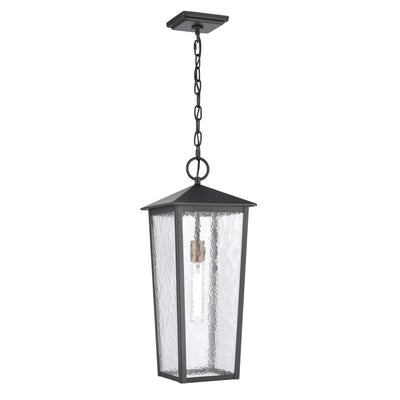 Marquis 9'' Wide 1-Light Outdoor Pendant - Matte Black