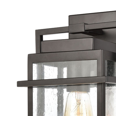 Breckenridge 13'' High 1-Light Outdoor Sconce - Matte Black