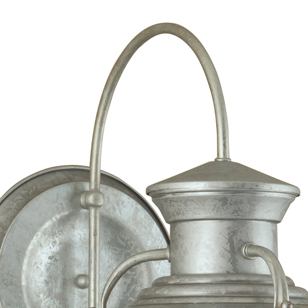 Budapest 12.5'' High 1-Light Outdoor Sconce - Galvanized