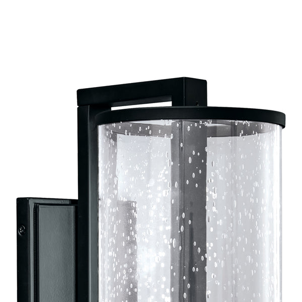 Candela 13'' High Integrated LED Outdoor Wall Sconce - Matte Black