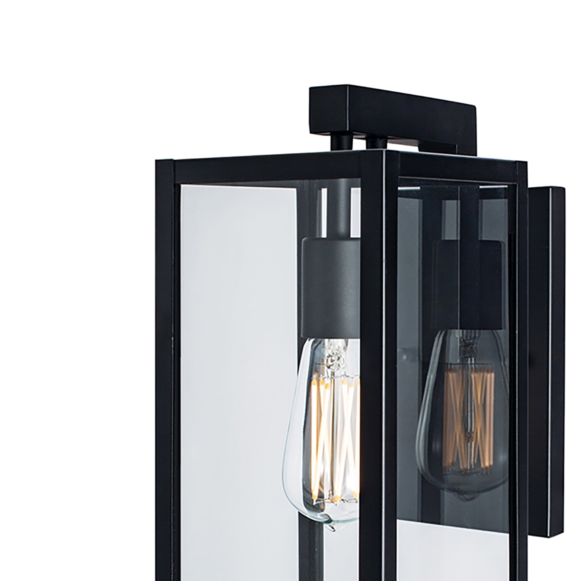 Capture 17'' High 1-Light Outdoor Sconce - Matte Black