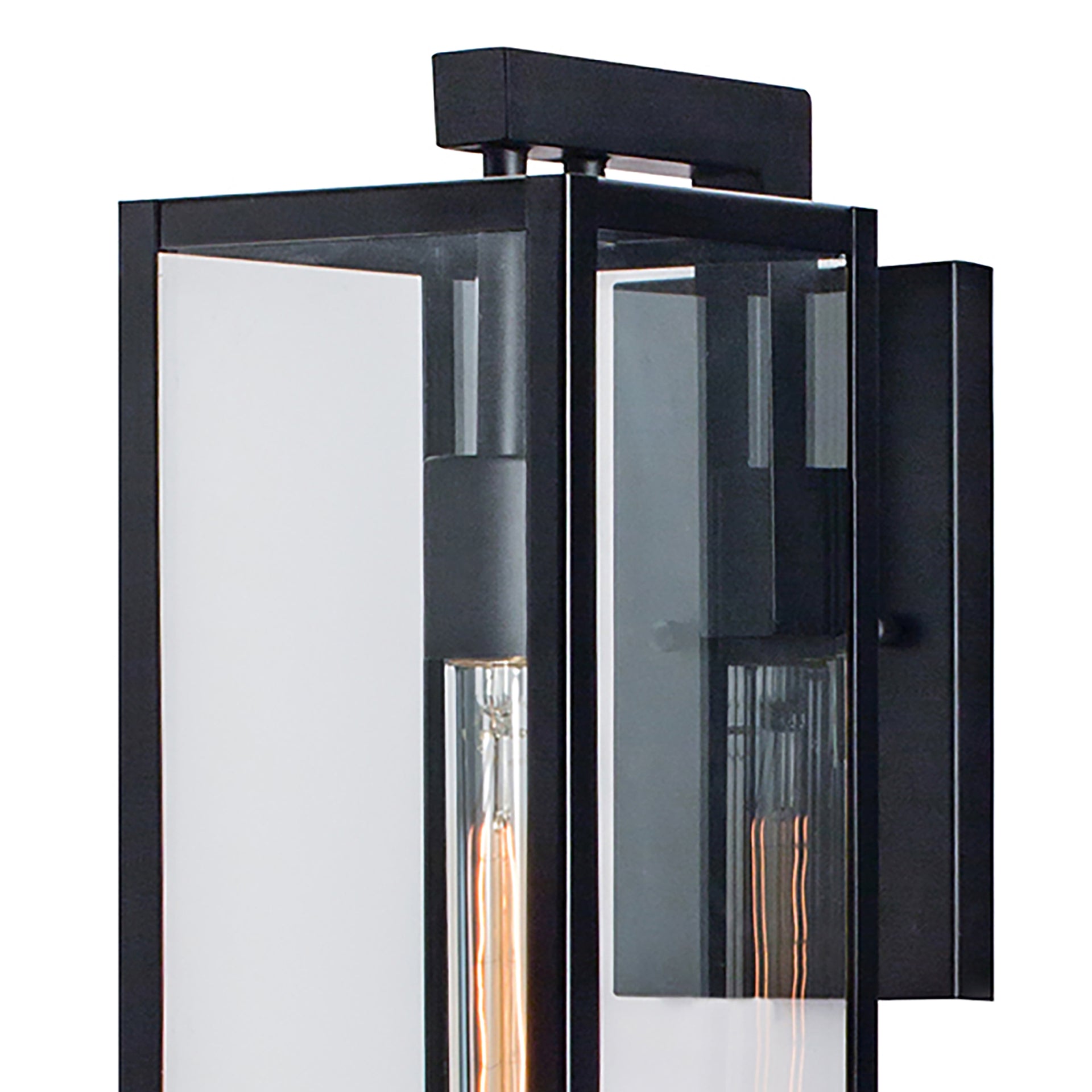 Capture 21'' High 1-Light Outdoor Sconce - Matte Black