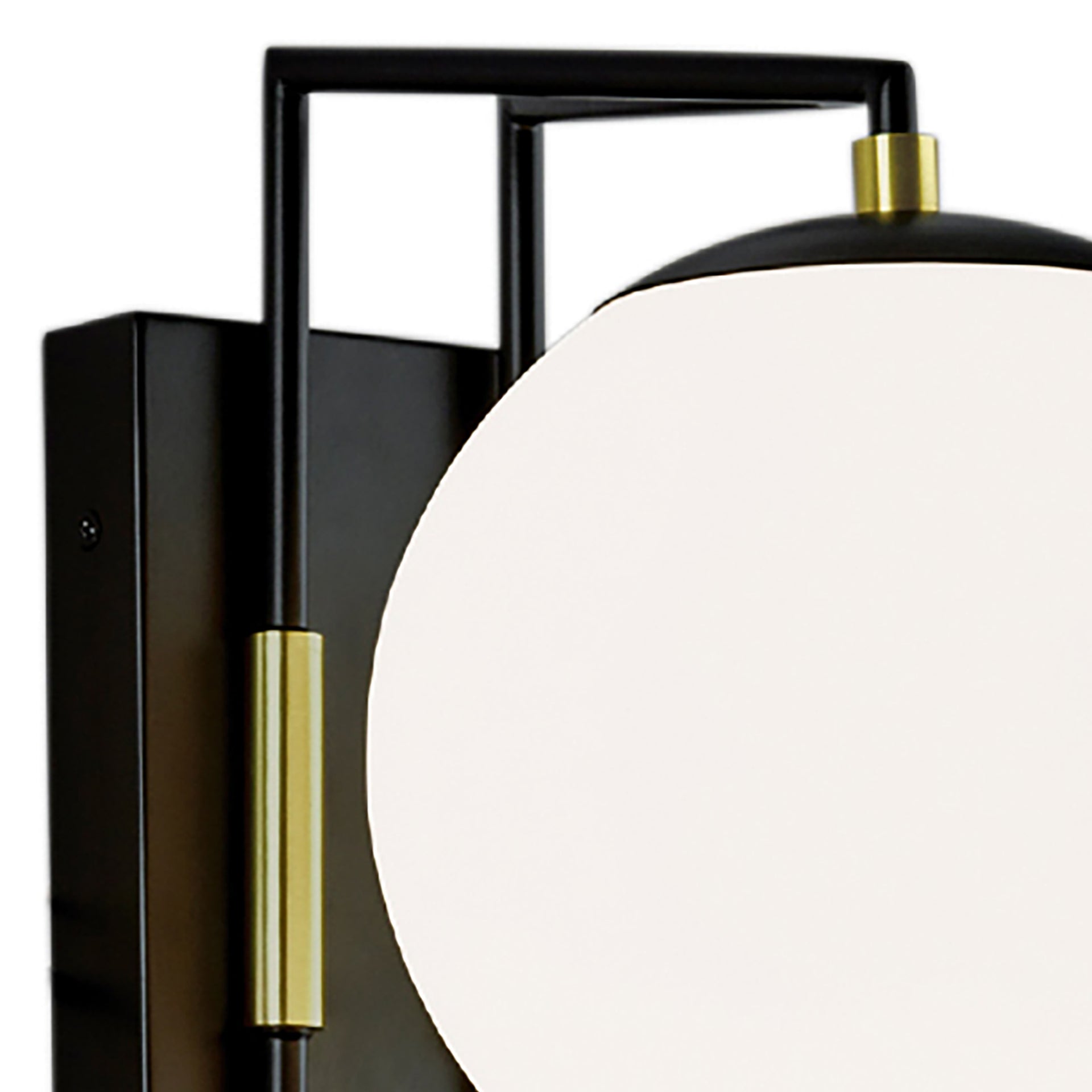 Cosmos 12.5'' High Integrated LED Outdoor Sconce - Matte Black Satin Brass