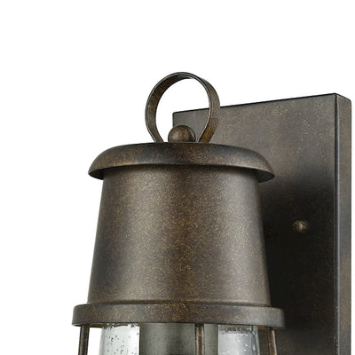 Crowley 13'' High 1-Light Outdoor Sconce - Hazelnut Bronze